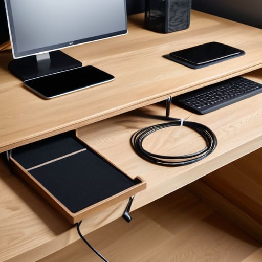 Smart Under Desk Cable Management Solutions.