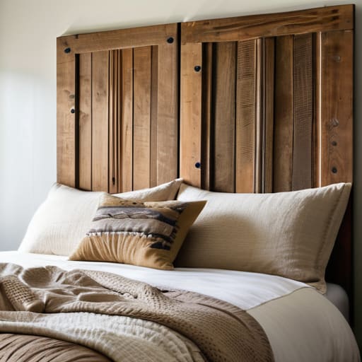 Statement furniture made from upcycled vintage doors.