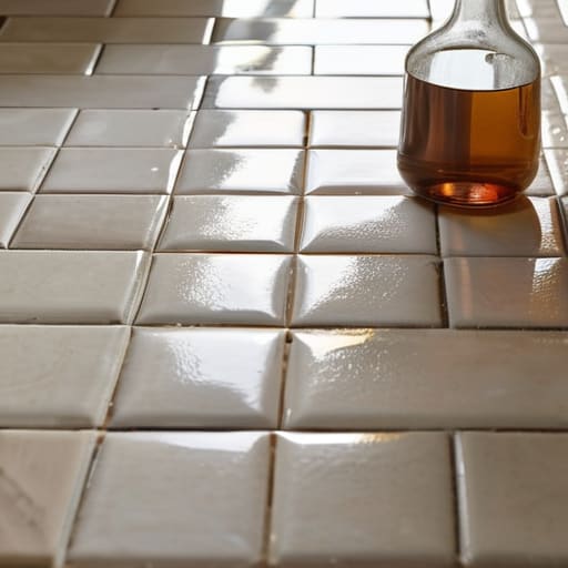 Cleaning grout, bringing it all together.