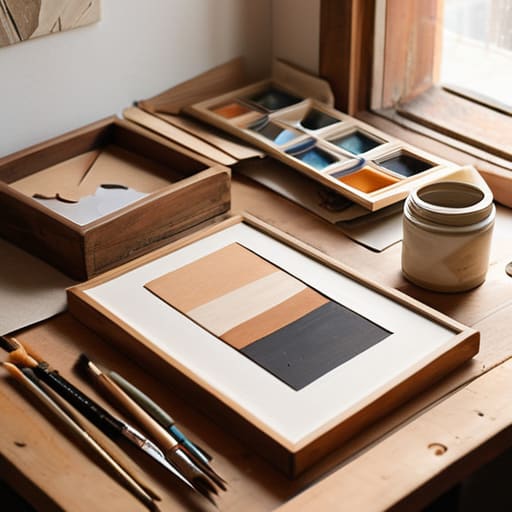 Bringing It All Together with DIY art.