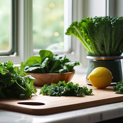 Pre-Wash and Chop Your Greens for freshness.