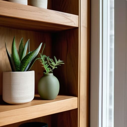 Reimagining old bookshelves with colorful back panels.