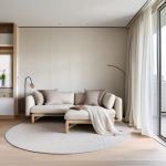 How to make a small room look bigger.