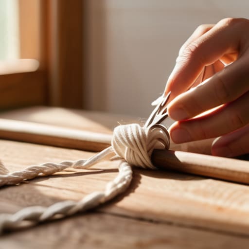 Final Thoughts Before You Start Knotting.
