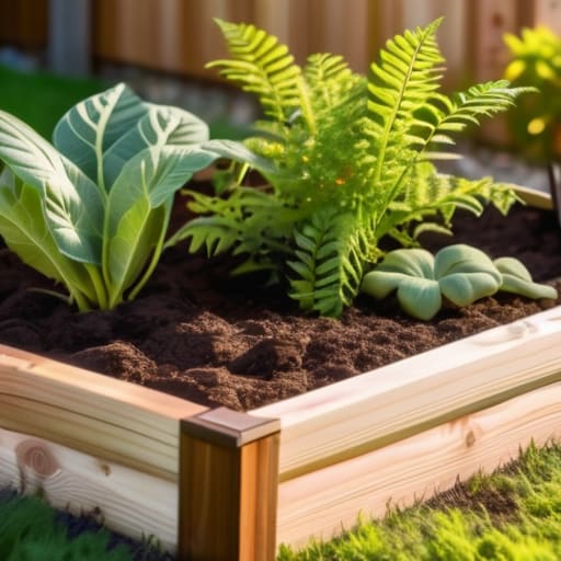 Getting Your Hands Dirty building raised beds.