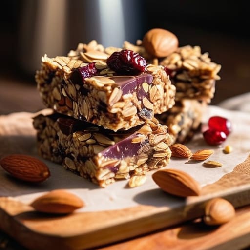 Homemade No-Bake Peanut Butter Oat Bars